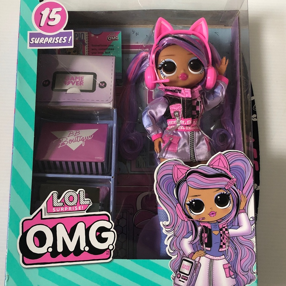 L.O.L. Surprise! O.M.G. Doll ACE pink and purple